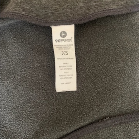 90 Degree By Reflex Women’s Lightweight, Full Zip Running Track Jacket - Picture 5 of 7